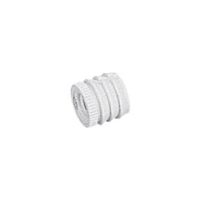 Diblu pentru tija demontabil ø 8 M4 / 8 mm alb 79529