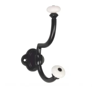 Cuier mare WP 69-R31-G negru mat cu alb