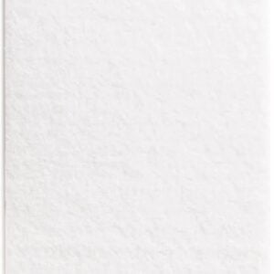 Pasla dreptunghiular cu adeziv 100x165 mm alb KW8/100/165