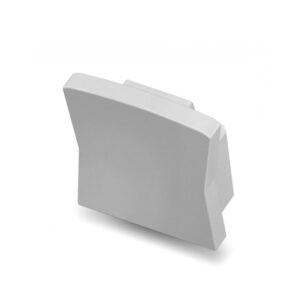 Capat gri pentru profil GLAX fara frezare 10mm PA-ZASGLAXMICNK-00