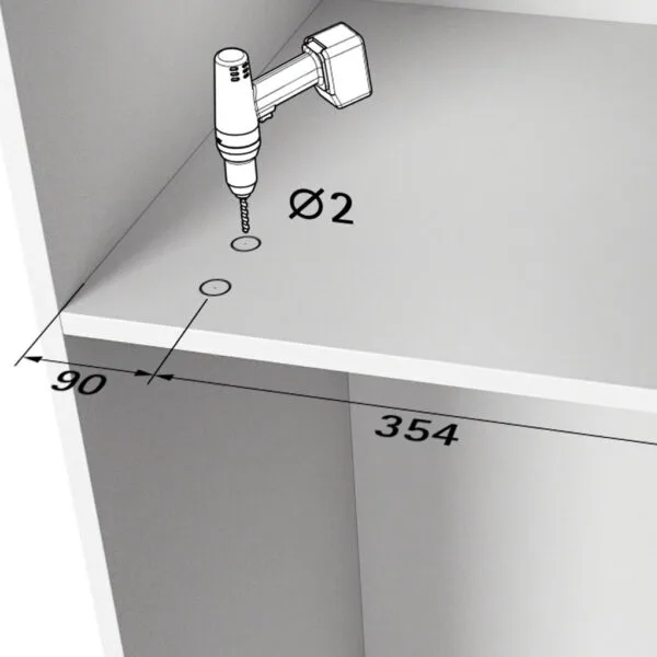 Easys 200 sistem electromecanic push to open 9210848 - Wooden