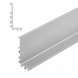 Profil VELLO tip L cu functie led 3ml aluminiu PA-VELLO-L3M-05