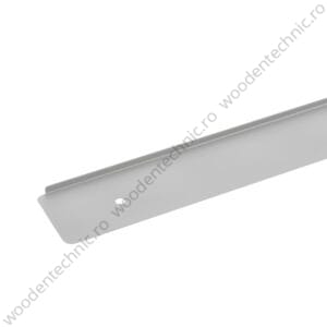 Profil aluminiu capat blat STANGA tip A 38 mm LMB-BOCZ38L