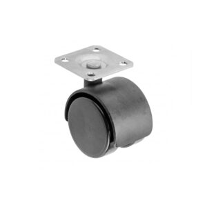 Rotila fotoliu ø40 fara frana neagra KM-00-40-D20