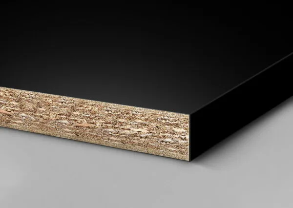 920 mm - Negru - U999 PM - Blat PerfectSense Premium Mat 38 mm