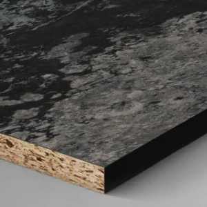 650 mm - Granit Ambiance negru - F128 PA - Blat de Bucatarie 20 mm grosime EGGER