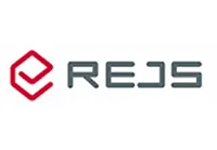 Logo brand REJS - Producător polonez de accesorii metalice și sisteme de depozitare pentru mobilă.