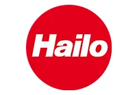 Logo brand HAILO - Producător de sisteme încorporabile pentru gestionarea deșeurilor și organizare interioară.